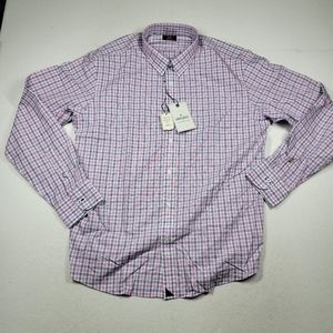 UNTUCKit XL Pink Men's Long Sleeve Button Up Shirt